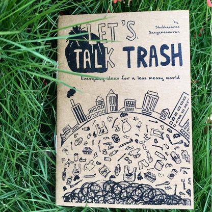 Let's Talk Trash Small Handbook | A6 | Verified Sustainable by Brown Living™