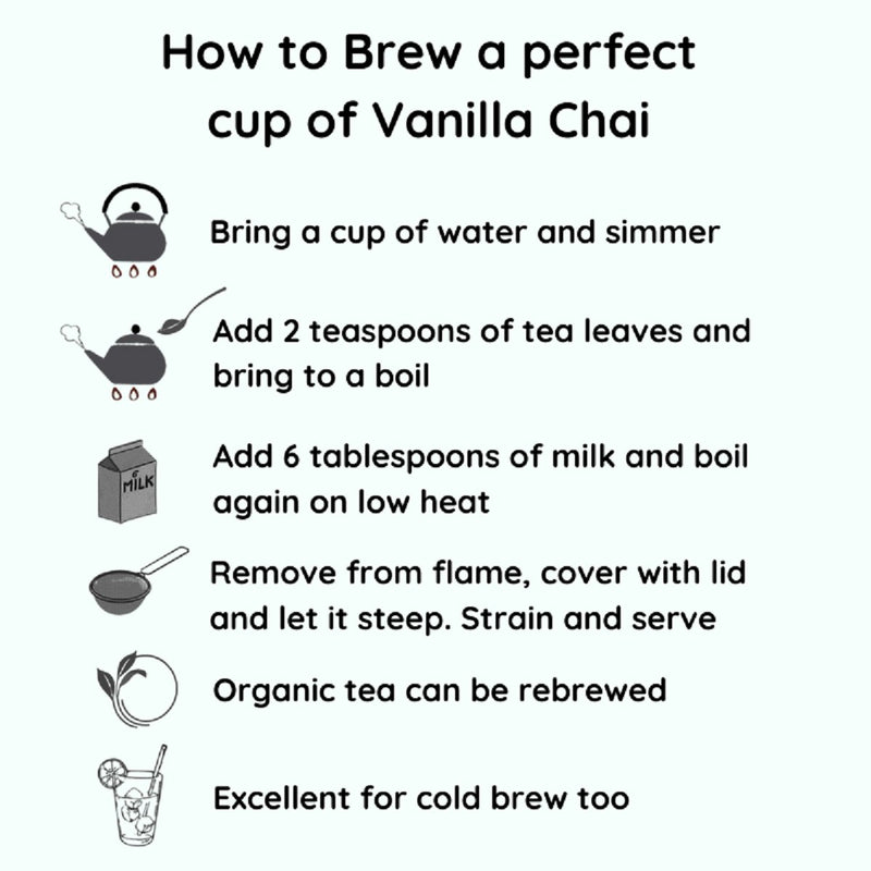 Buy Libra Vanilla Chai | Zodiac Tea Collection | 50 g | Shop Verified Sustainable Tea on Brown Living™