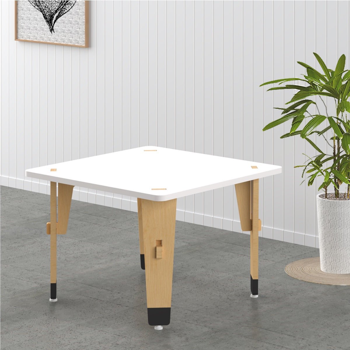 Lime Fig Wooden Table - 15 inches | Verified Sustainable by Brown Living™