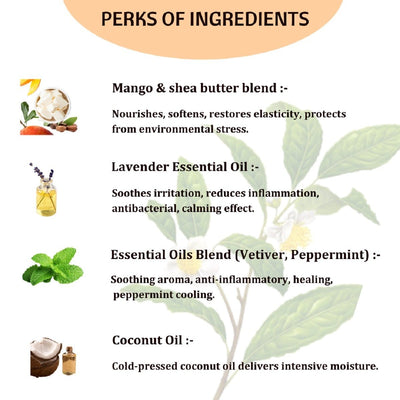 Lip Balm With Mango Butter – Lip Balms on Brown Living™. SKU: PERE18. Img 3.