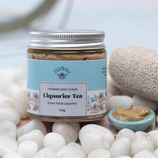Buy Liquorice Tea Body Scrub | Shop Verified Sustainable Products on Brown Living