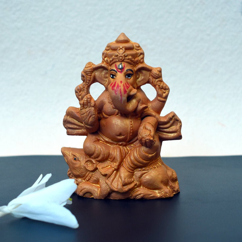 Amazon.com: eCraftIndia God Ganesha/Ganpati/Lord Ganesha Idol - Statue Gift  Item Showpiece - 12 Inch : Home & Kitchen
