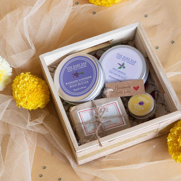Buy Little Pleasures | Festive Hamper | Gift Box | Skincare | Shop Verified Sustainable Products on Brown Living