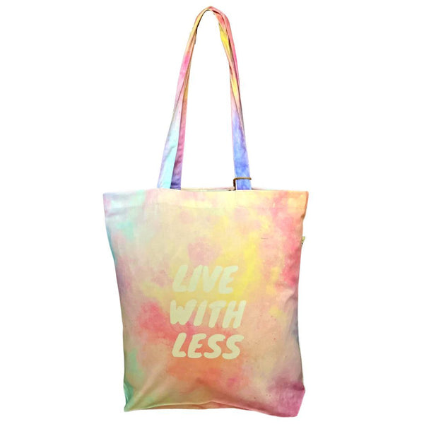 Buy Live with Less Tote Bag | Shop Verified Sustainable Tote Bag on Brown Living™