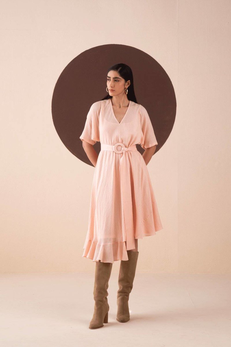 Buy Livia Solid Dress | Shop Verified Sustainable Products on Brown Living