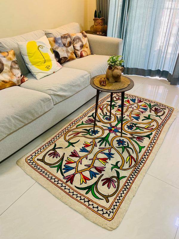 Living Room Rug - Tree of Life | Verified Sustainable Mats & Rugs on Brown Living™