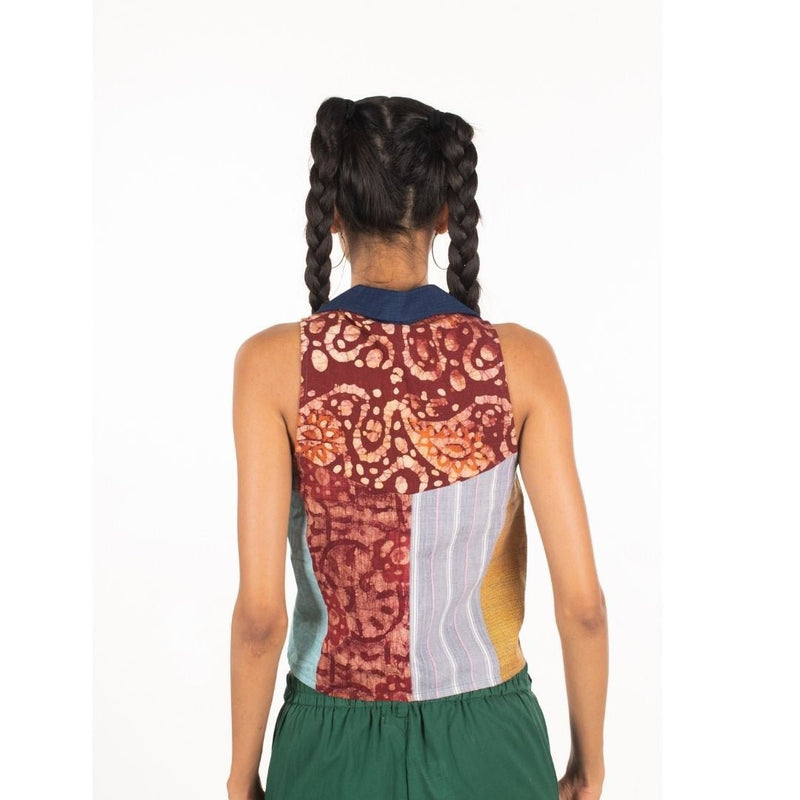 Buy Loaded Nachos Patch Work Top Xs/S | Shop Verified Sustainable Womens Top on Brown Living™