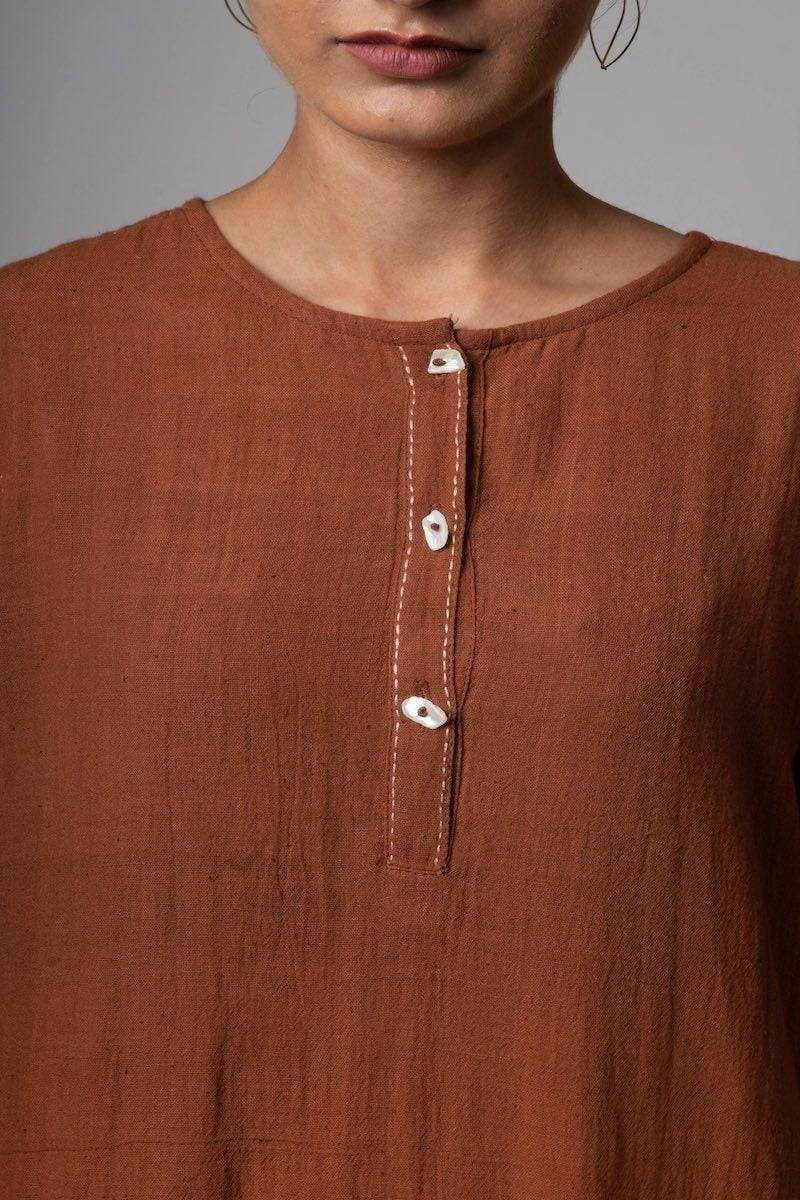 Buy Long Shirt Women | Shop Verified Sustainable Womens Shirt on Brown Living™