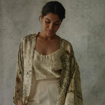 Lost In Forest | All - Over - You Jacket | Silk | Verified Sustainable by Brown Living™