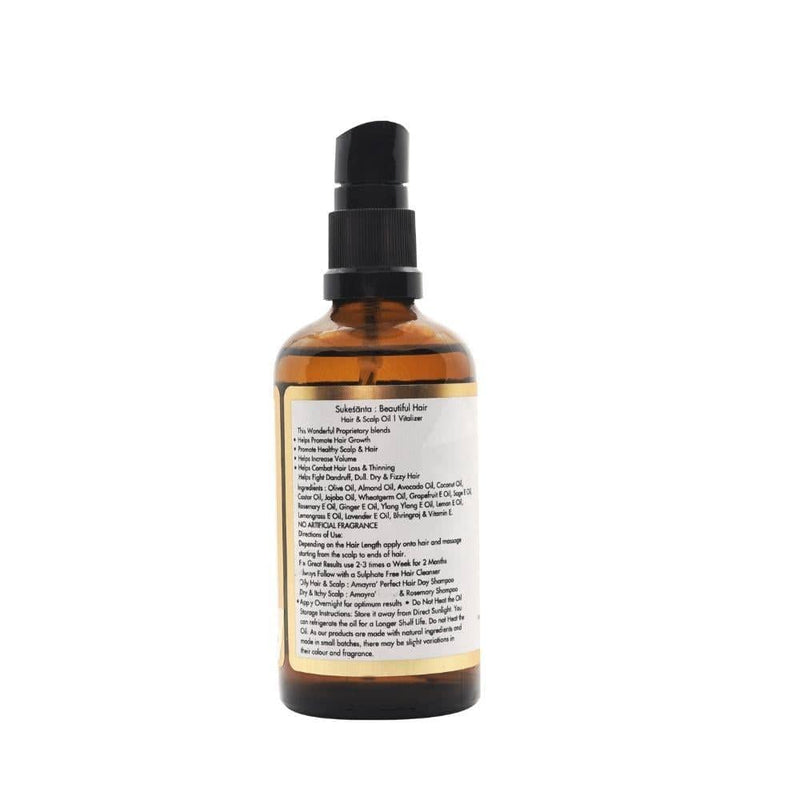 Buy Love is in the Hair Oil - 100ml | Shop Verified Sustainable Hair Oil on Brown Living™
