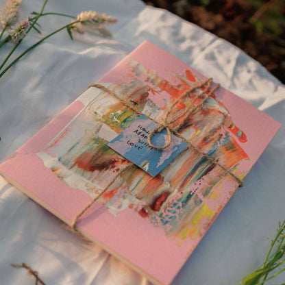 Lucid Handpainted Notebook | Verified Sustainable by Brown Living™