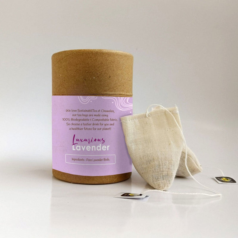 Buy Luxurious Lavender Floral Tea |Tea Bags - 18gms | Shop Verified Sustainable Tea on Brown Living™