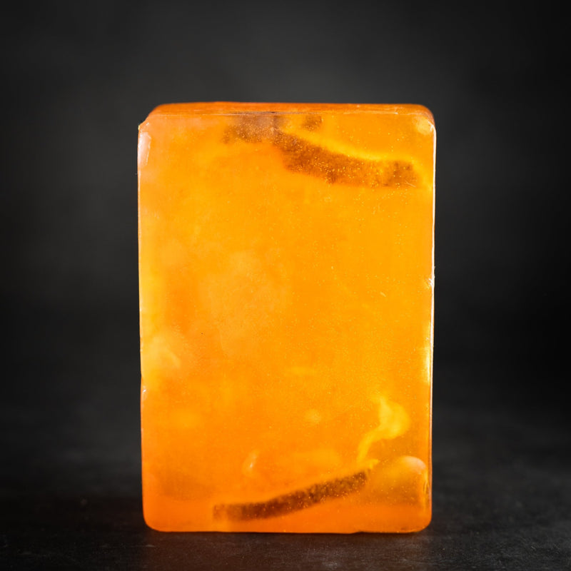 Luxury Orange Peel Natural Silk Soap | Verified Sustainable Body Soap on Brown Living™