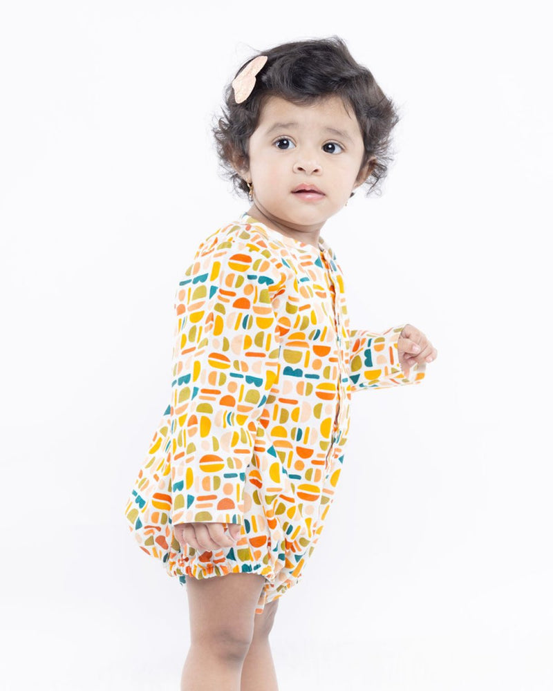 Buy Macaroni Full Sleeves Unisex Onesie | Shop Verified Sustainable Products on Brown Living