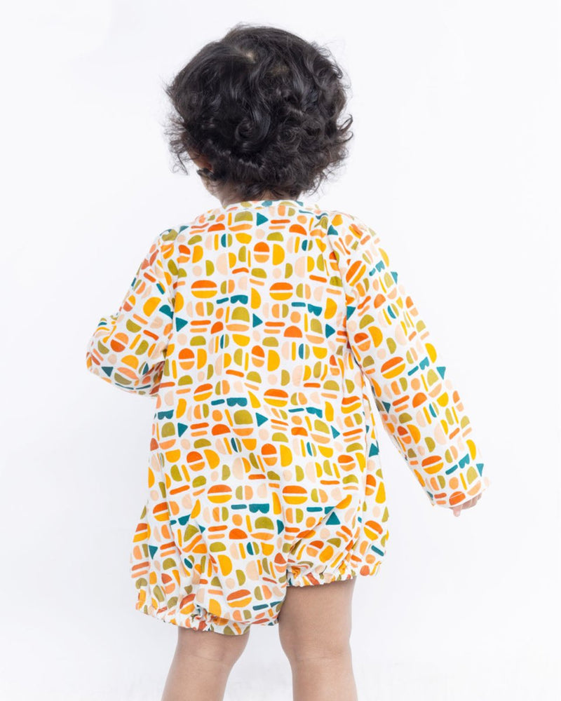 Buy Macaroni Full Sleeves Unisex Onesie | Shop Verified Sustainable Kids Onesies on Brown Living™
