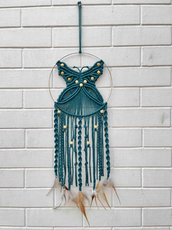 Buy Macrame Dream Catcher | Shop Verified Sustainable Wall Decor on Brown Living™