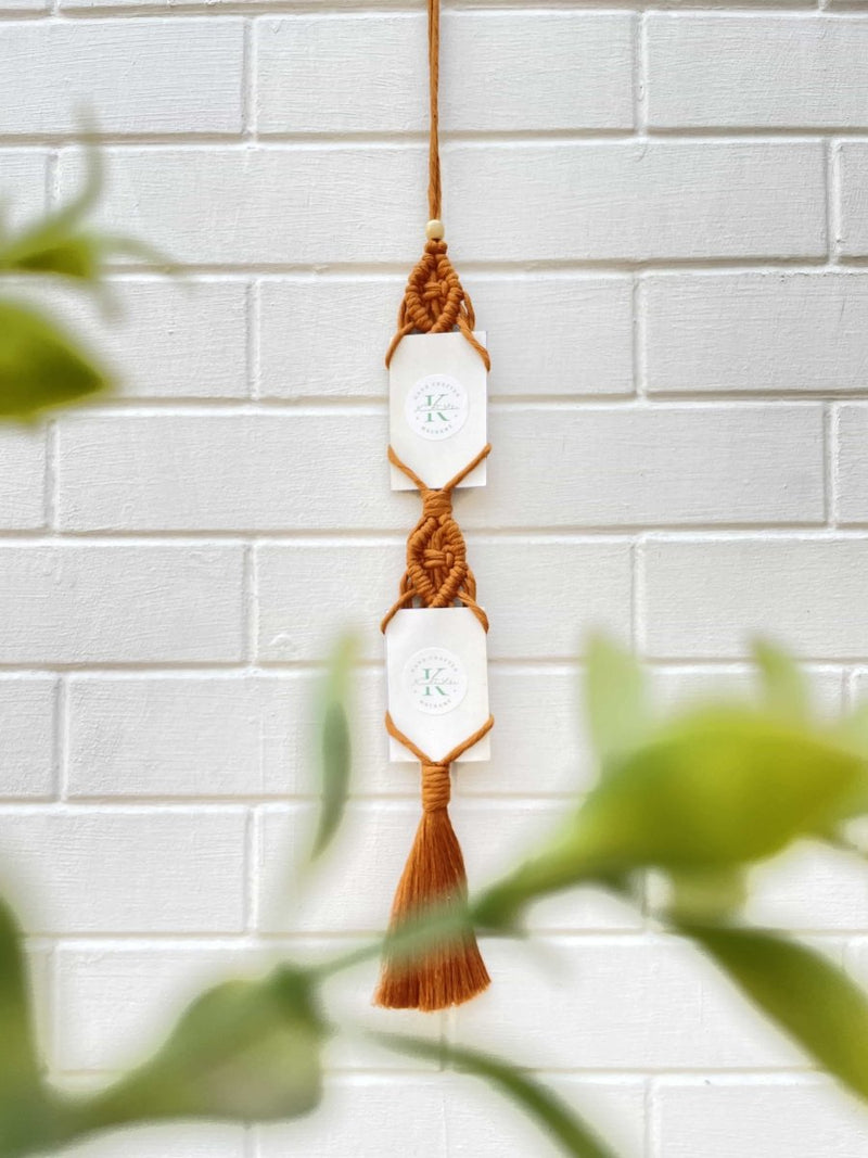 Buy Macrame Hanging Photo Frame -2 pictures | Shop Verified Sustainable Products on Brown Living