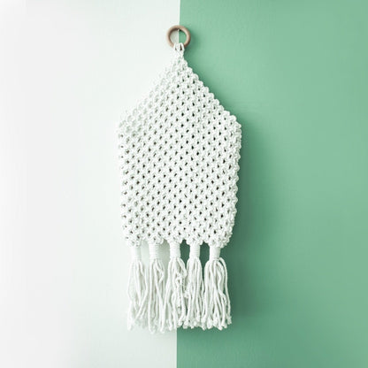 Macrame Magazine Holder - Small | Verified Sustainable by Brown Living™