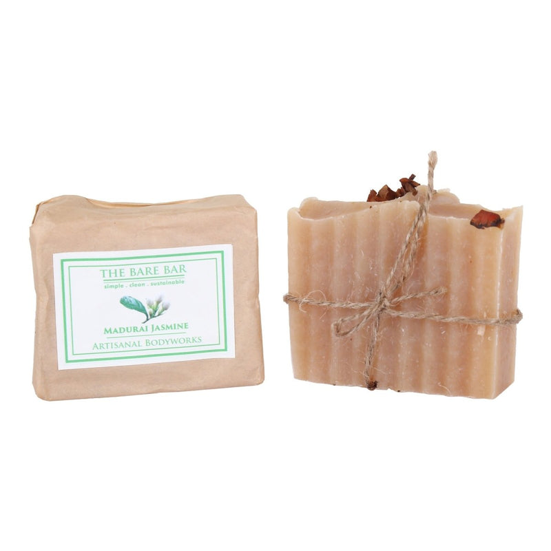 Buy Madurai Jasmine Soap Bar | 100 Grams I For Normal & Oily Skin | Ultimate Relaxation | Shop Verified Sustainable Products on Brown Living