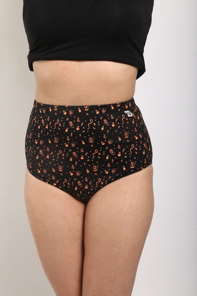 Magic Potion Classic Bio - washed Organic Cotton Brief – Womens Underwear on Brown Living™. SKU: 001/BA/MAGPO/AOP_24BL10667. Img 1.