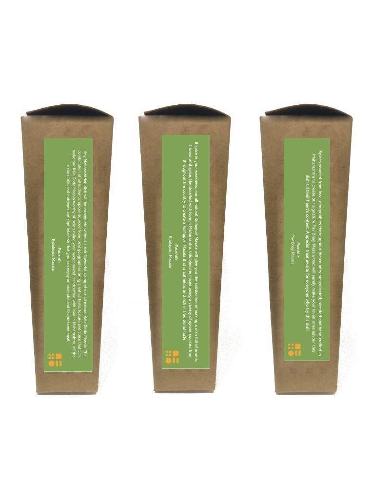 Buy Maharashtra Spice Mix Combo 100 Grams each | Shop Verified Sustainable Products on Brown Living