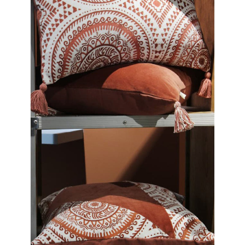 Buy Makhamalee Terra Lumbar Cushion Cover | Shop Verified Sustainable Products on Brown Living
