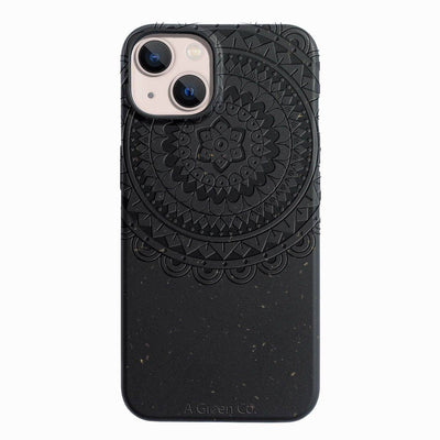 Mandala Edition - Biodegradable Eco - Friendly Wheat Straw Phone Case / Mobile Cover – Tech Accessories on Brown Living™. SKU: 177 - 13814 - MNDL - 13 - 001. Img 4.