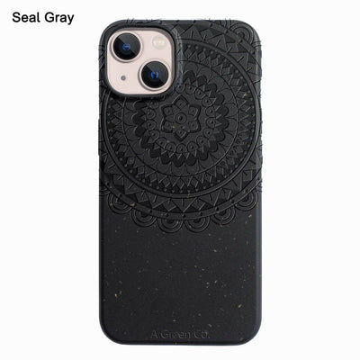 Mandala Edition - Biodegradable Eco - Friendly Wheat Straw Phone Case / Mobile Cover – Tech Accessories on Brown Living™. SKU: 177 - 13814 - MNDL - 13 - 001. Img 6.
