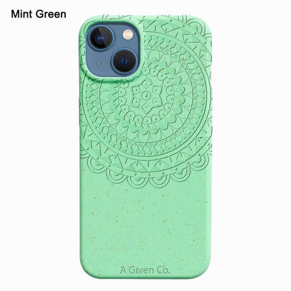 Mandala Edition - Biodegradable Eco - Friendly Wheat Straw Phone Case / Mobile Cover | Verified Sustainable by Brown Living™