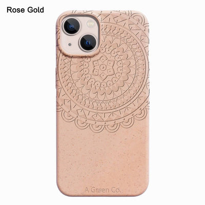 Mandala Edition - Biodegradable Eco - Friendly Wheat Straw Phone Case / Mobile Cover – Tech Accessories on Brown Living™. SKU: 177 - 13817 - MNDL - 13 - 004. Img 10.