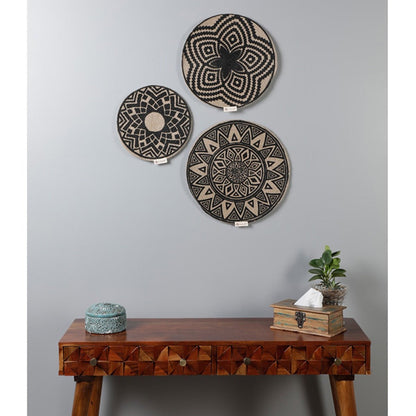 Mandala Jute Wall Art (Medium) | Verified Sustainable by Brown Living™