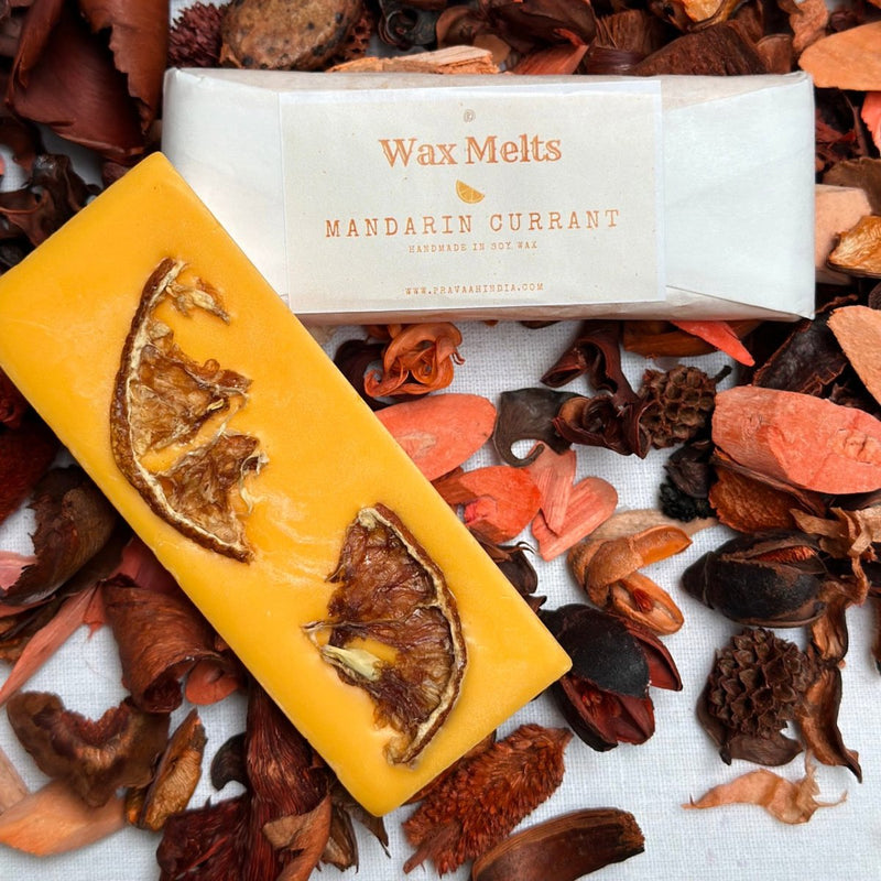 Buy Mandarin Currant Wax Melt Snapbar | Handmade in Pure Soy Wax | Shop Verified Sustainable Products on Brown Living