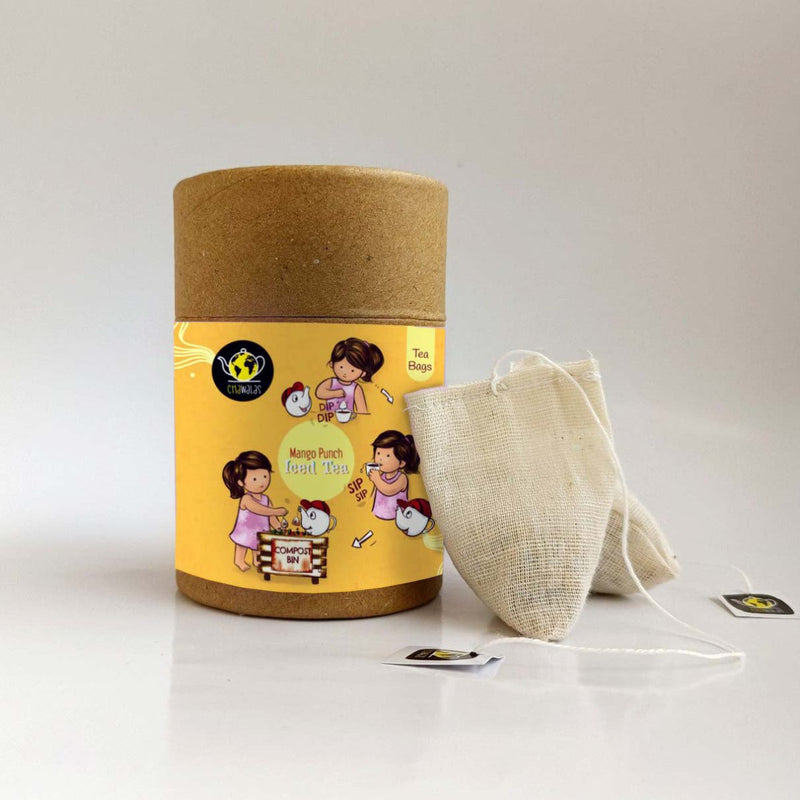Buy Mango Punch Iced Tea-Tea Bags - 18gms | Shop Verified Sustainable Tea on Brown Living™