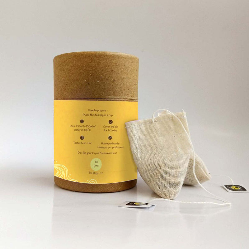 Buy Mango Punch Iced Tea-Tea Bags - 18gms | Shop Verified Sustainable Tea on Brown Living™