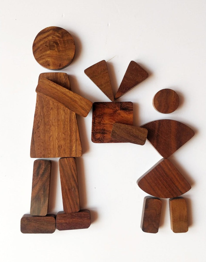 Buy Aakar-Story Telling Wooden Puzzles for Kids | Shop Verified Sustainable Learning & Educational Toys on Brown Living™