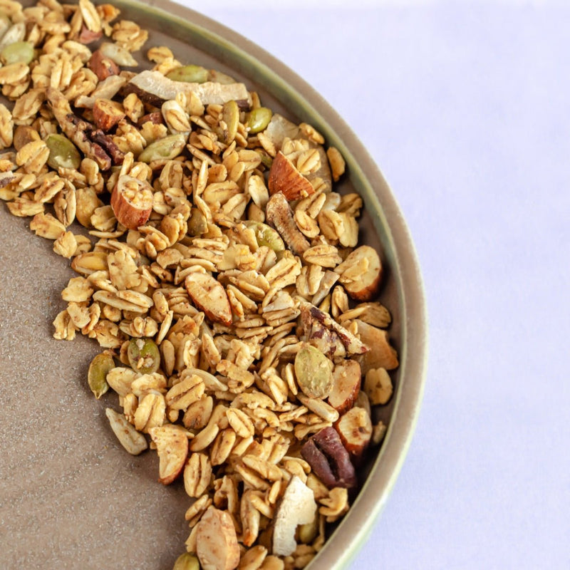 Buy Maple-Cinnamon-Pecan Granola | Gluten Free Healthy and Snacking Granola | Shop Verified Sustainable Cereal & Meusli on Brown Living™