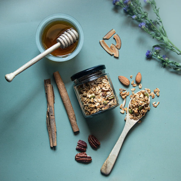 Buy Maple-Cinnamon-Pecan Granola | Gluten Free Healthy and Snacking Granola | Shop Verified Sustainable Products on Brown Living