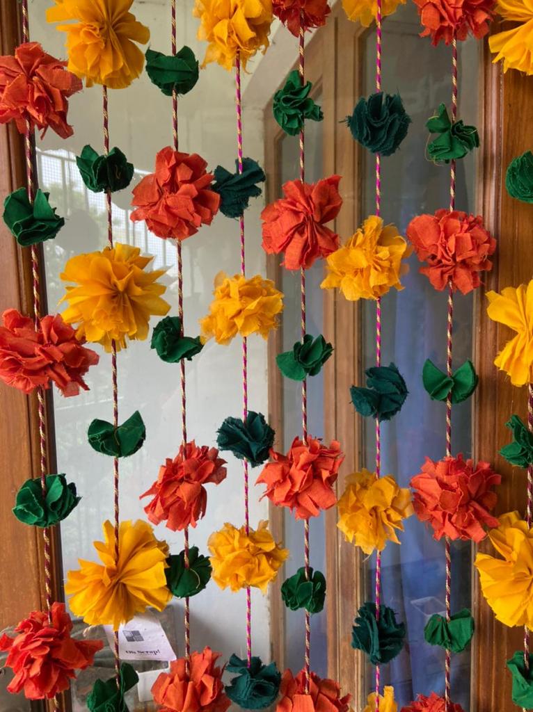 Buy Marigold Flower Garland | Shop Verified Sustainable Products on Brown Living
