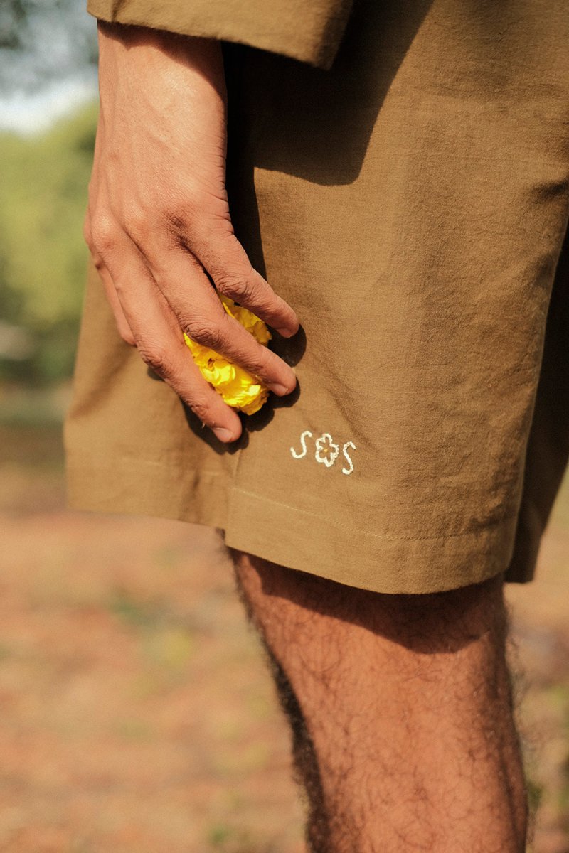 Marigold Unisex Shorts | Easy fit boxy shorts | Verified Sustainable by Brown Living™