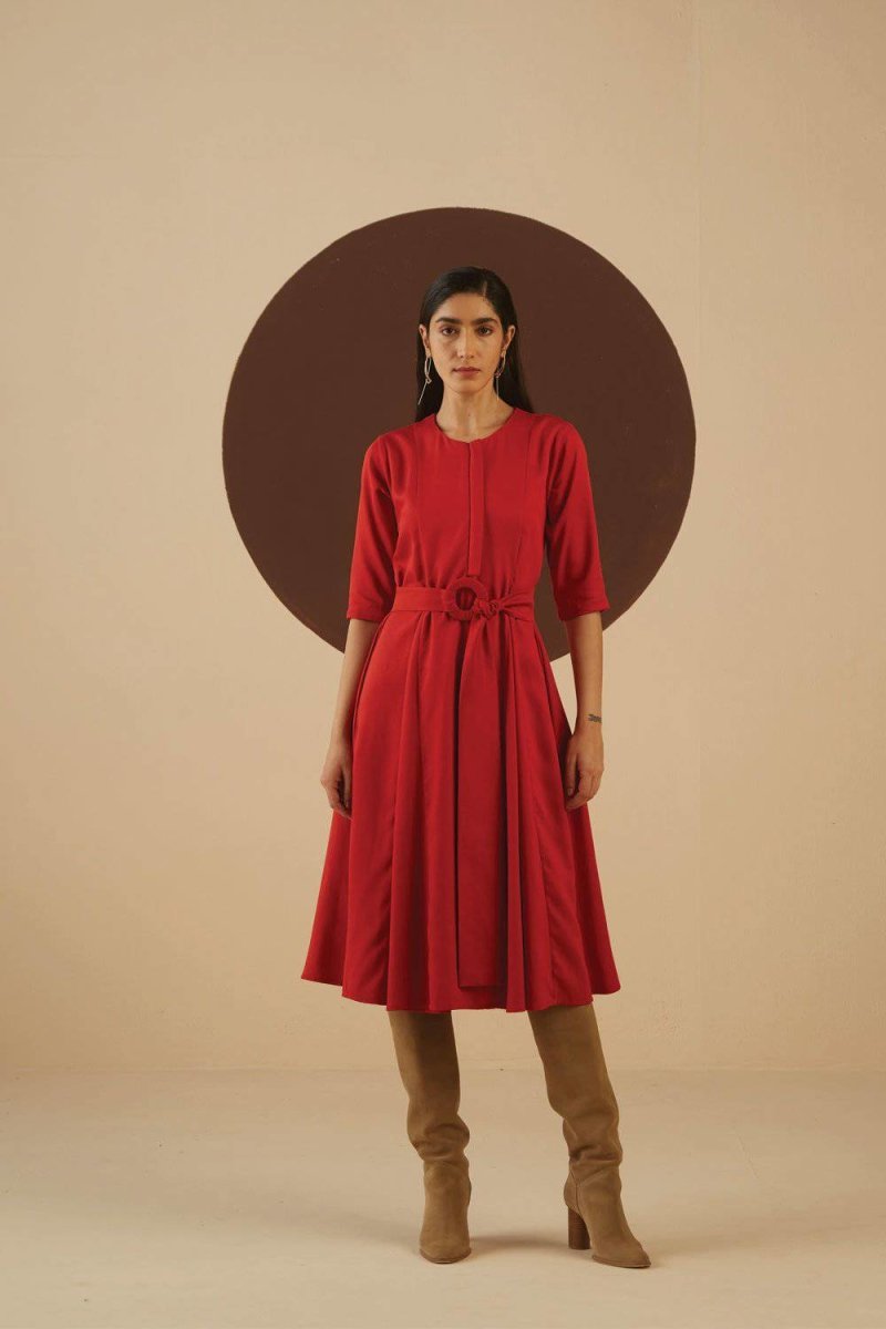 Buy Marley Solid Dress | Shop Verified Sustainable Womens Dress on Brown Living™
