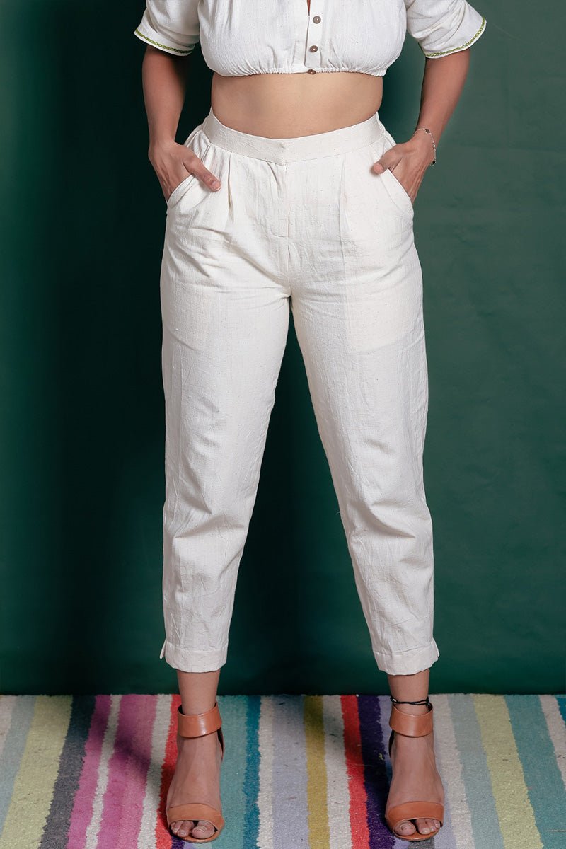 Buy Marlow Trousers | Shop Verified Sustainable Womens Trousers on Brown Living™