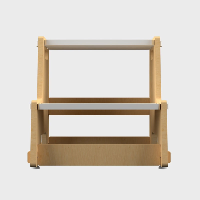 Buy Maroon Apricot |Wooden Step Stool | Shop Verified Sustainable Products on Brown Living