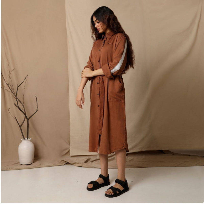 Buy Marseille Shirt Dress | Shop Verified Sustainable Products on Brown Living