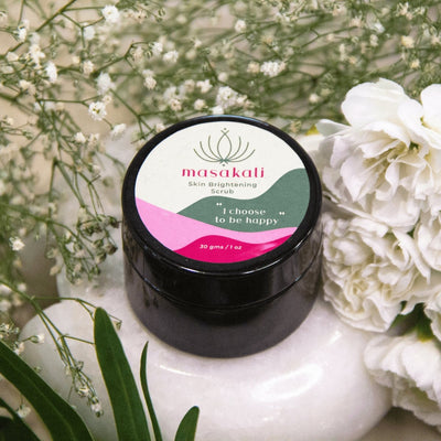 Masakali | Skin Brightening Scrub – Face Scrub on Brown Living™. SKU: SKI - SKI - 04 - NAM. Img 1.