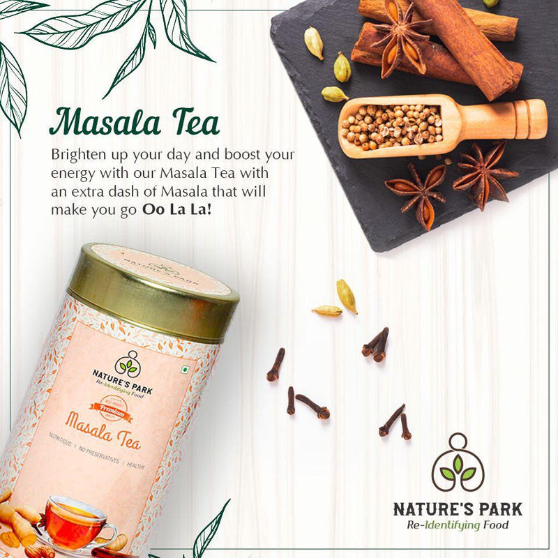 Buy Masala Tea Can - 100 g | Shop Verified Sustainable Tea on Brown Living™