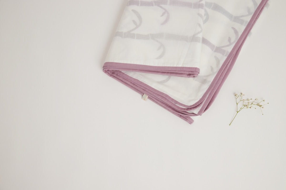 Single Dohar Blanket - K for Koala - Purple | Verified Sustainable by Brown Living™