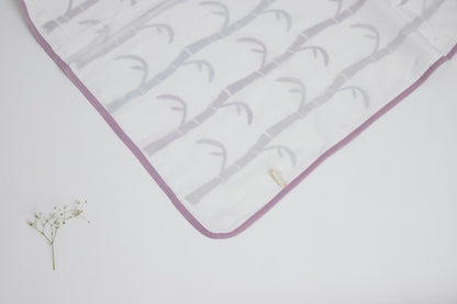 Single Dohar Blanket - K for Koala - Purple | Verified Sustainable by Brown Living™