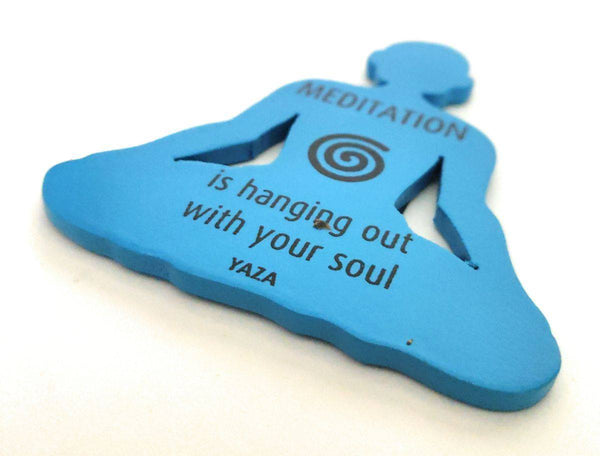 Buy Meditation Magnet | Shop Verified Sustainable Decor & Artefacts on Brown Living™