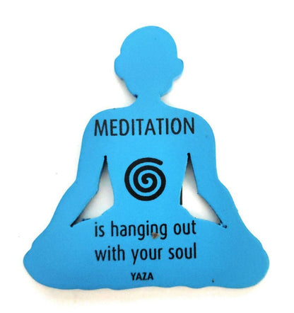 Meditation Magnet | Verified Sustainable by Brown Living™