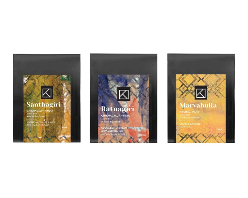 Buy Medium - Dark Roast Coffee Sampler Pack | Shop Verified Sustainable Products on Brown Living